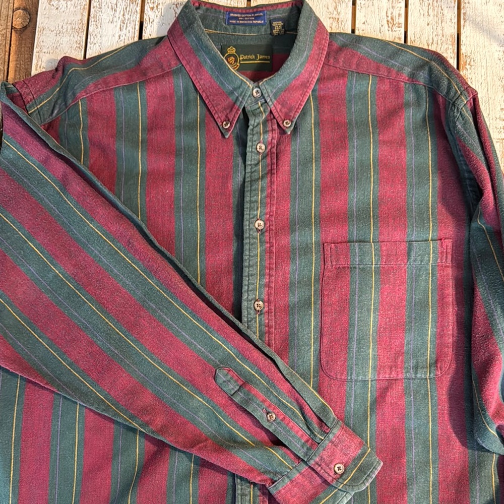 Men’s Patrick James cotton flannel size XL